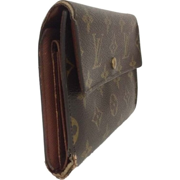 191136X Louis Vuitton Wallet Porte Tresor Etui Papiers Brown Monogram - Picture 4 of 9